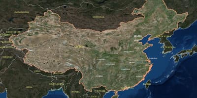 Ķīnas satelītu kartes