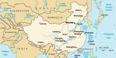 Senās kartes Ķīna