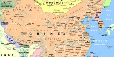 Chine karte